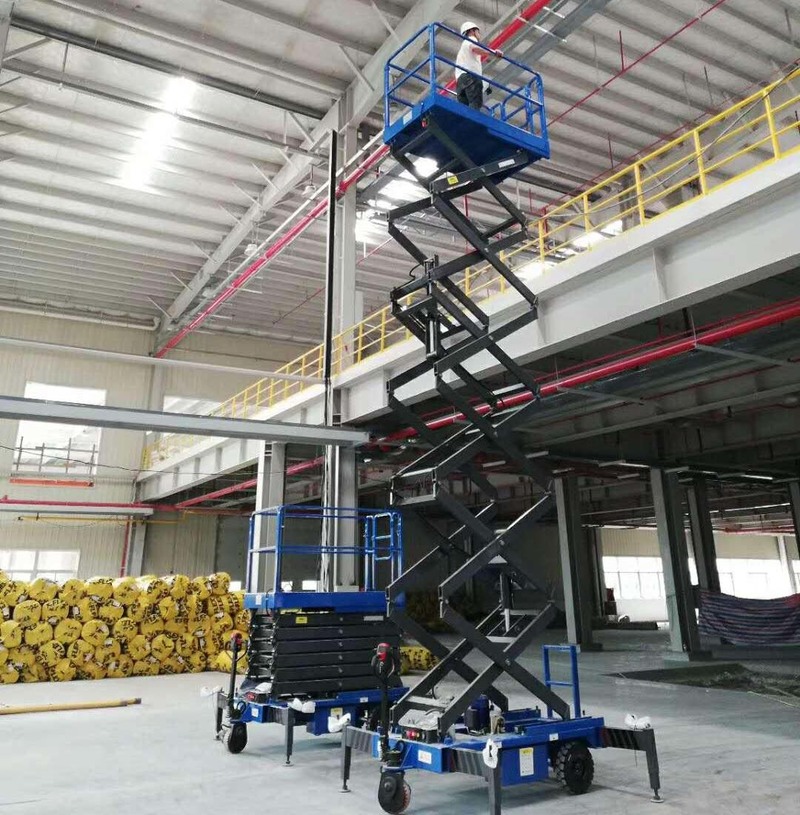 吐鲁番助力行走剪叉式高空作业平台
