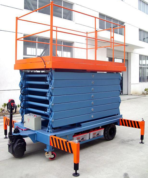 吐鲁番助力行走剪叉式高空作业平台
